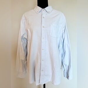 GAP Light Blue Oxford Button Down Shirt | Size Large